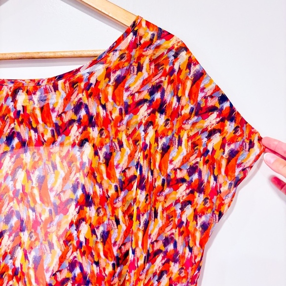 BCBGENERATION Multicoloured open-back blouse | Lightweight * - Picture 5 of 7